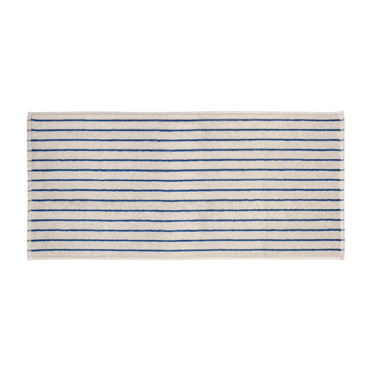 blomus Arto Handduk 100x50 cm Moonbeam/Mazarine Blue