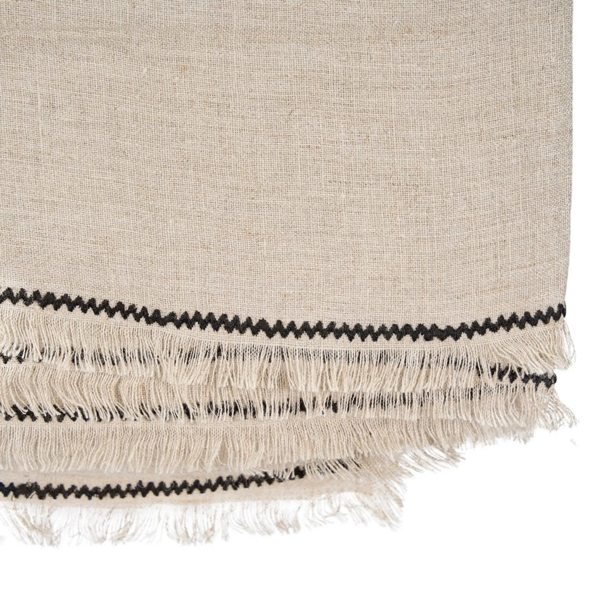 Bazar Bizar The Tuscany Bordsduk 150x250 cm, Natur/Svart