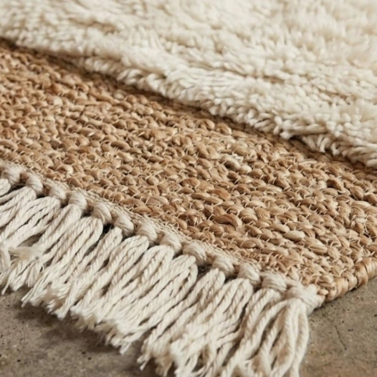Deco Nord Bucky Matta 250x350 cm, Ivory beige