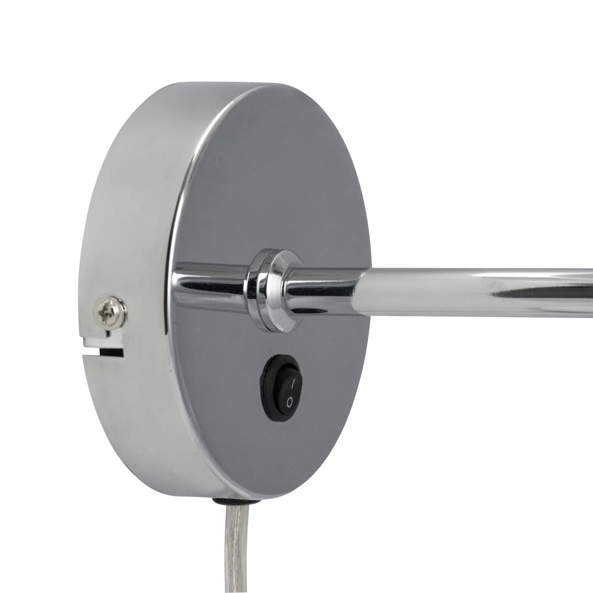 Dyberg Larsen DL20 Vägglampa, Opal/Krom