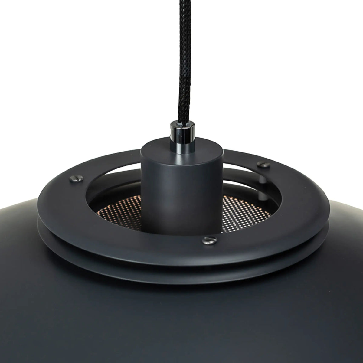 Dyberg Larsen Ejka Taklampa 38 cm, Mörkgrå