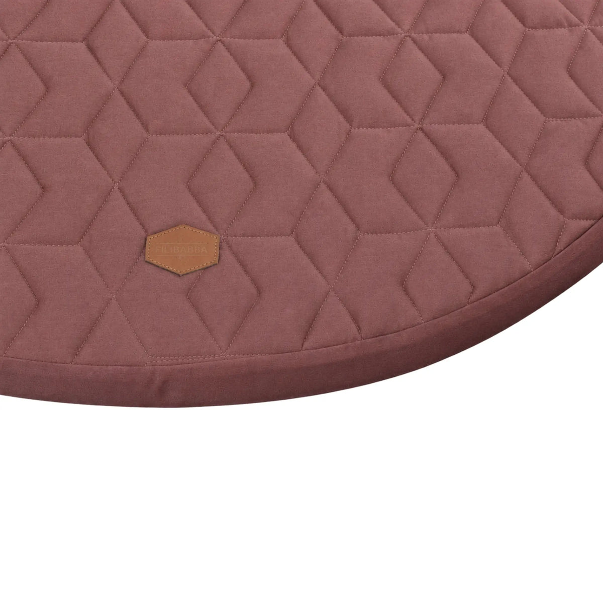 Filibabba Lekmatta Mjuk Quilt, Wild Rose