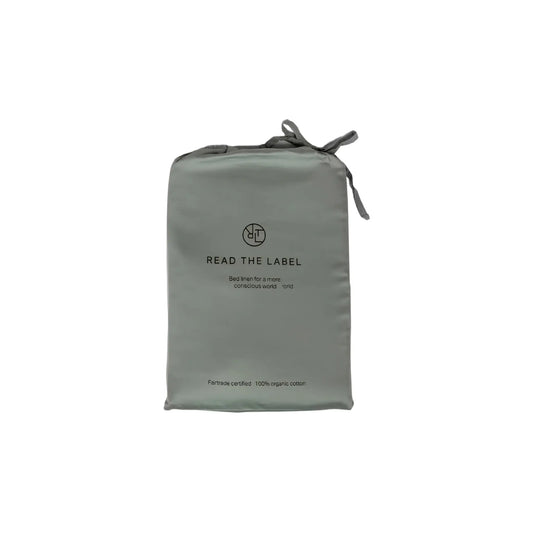 Read The Label Underlakan 240x260, Sage Green