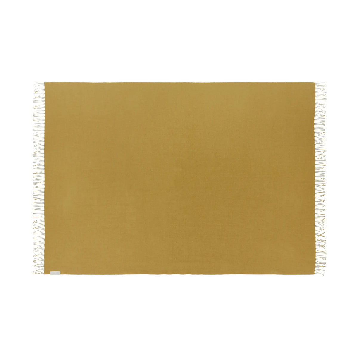Silkeborg Uldspinderi Lima Pläd 130x200 cm, Ochre Yellow