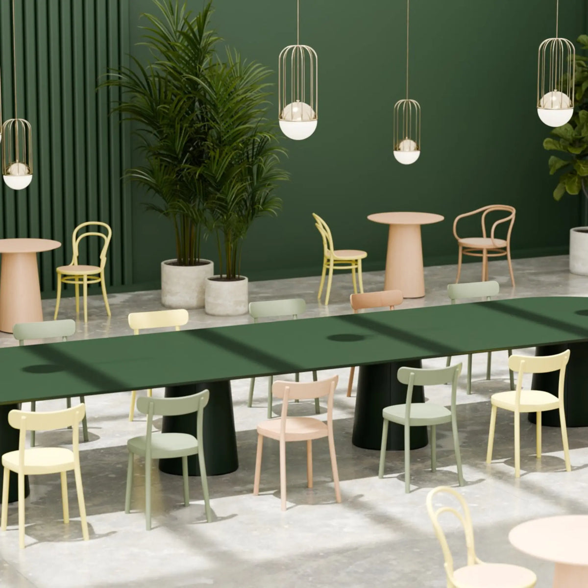 Ton La Zitta Stol, Deep Green