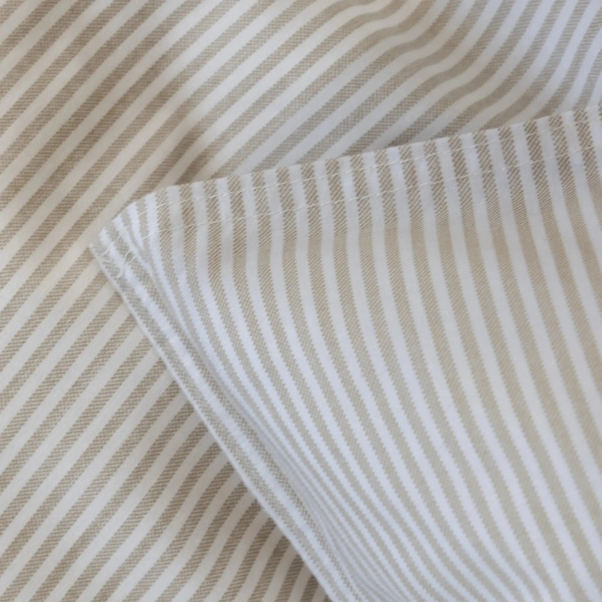 Borås Cotton Cille Bäddset 150x210/50x60 cm, Beige