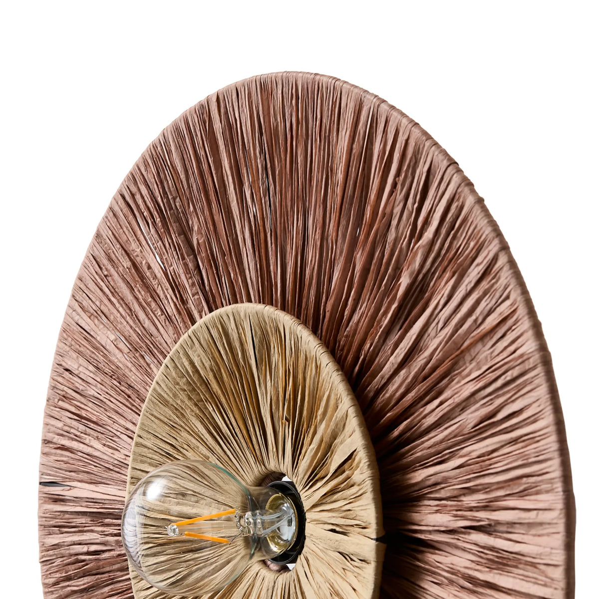 Affari of Sweden, Lando Vägglampa, Brun/natur-Silvra Home