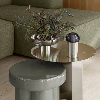 blomus Iris Led-lampa 18 cm, Silver Metal