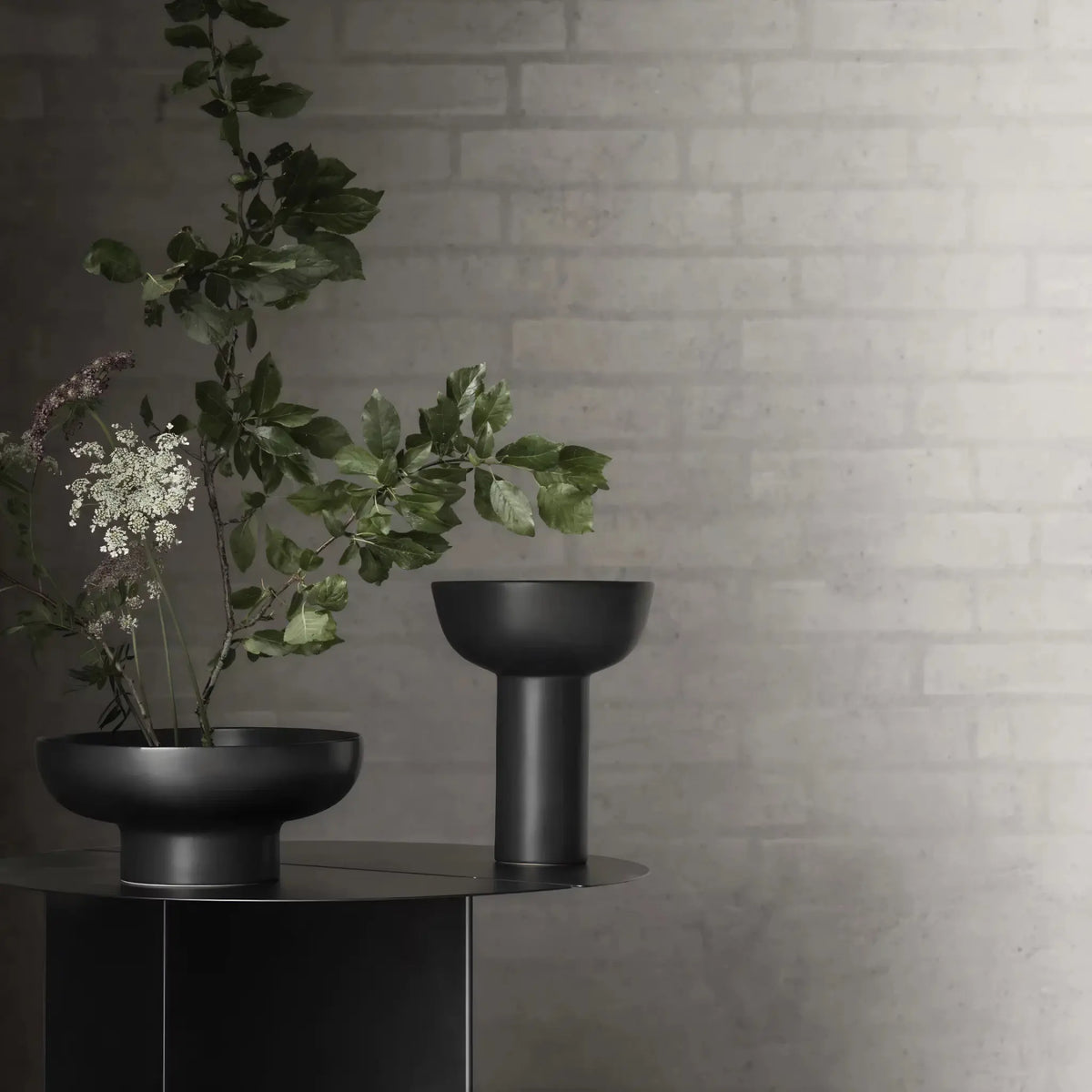 blomus Miyabi Vas Hyacint Ø17 cm, Svart