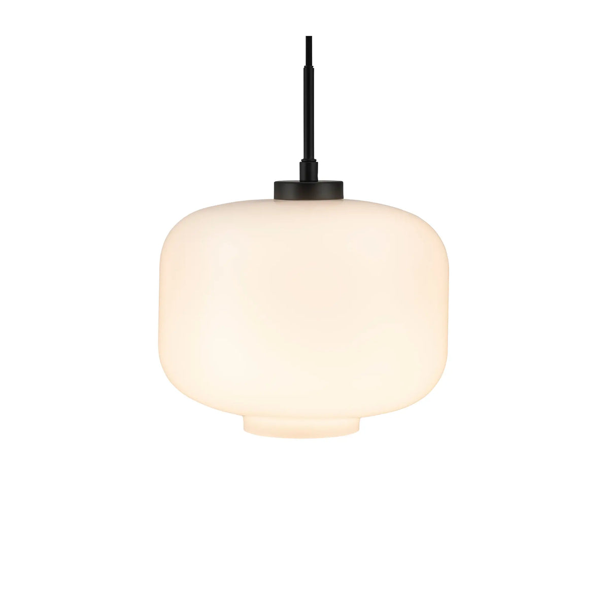 Dyberg Larsen ARP Taklampa Ø30 cm, Opal/Svart