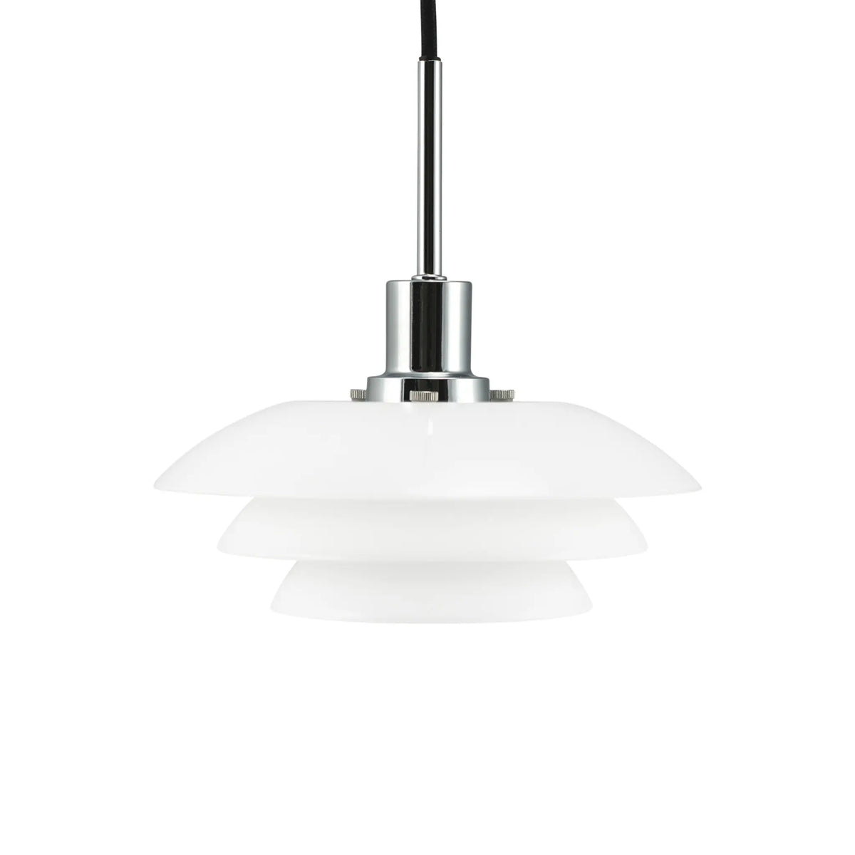 Dyberg Larsen DL20 Taklampa, Opal/Krom