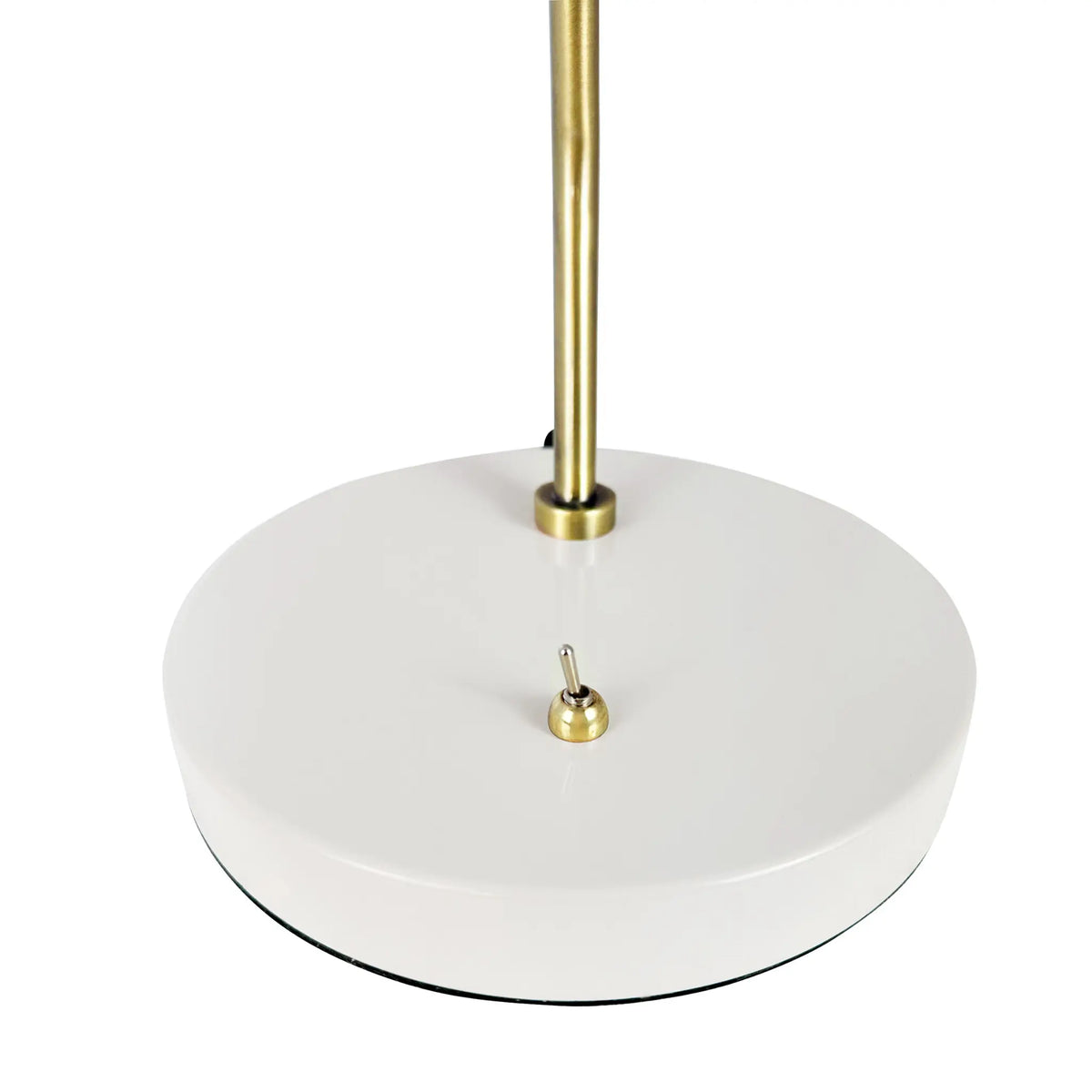 Dyberg Larsen Sleep Bordslampa, Blankvit/Antikmässing