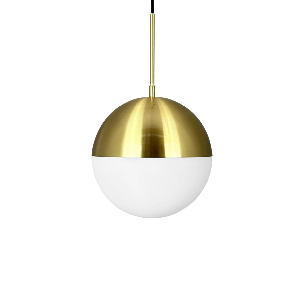 Dyberg Larsen Nova Taklampa Ø25 cm, Opal/Mässing