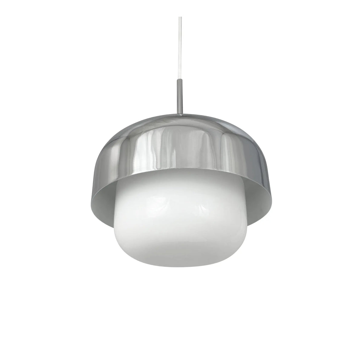 Dyberg Larsen Haipot Taklampa Ø23 cm, Krom