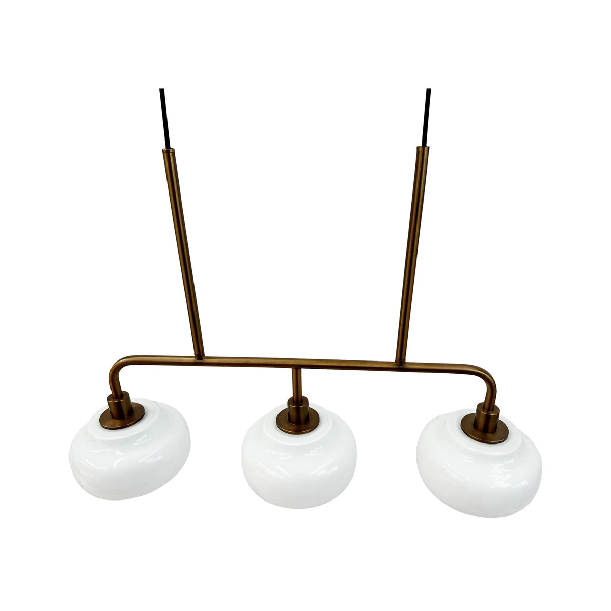 Dyberg Larsen Ossett Taklampa, Opal/Brons