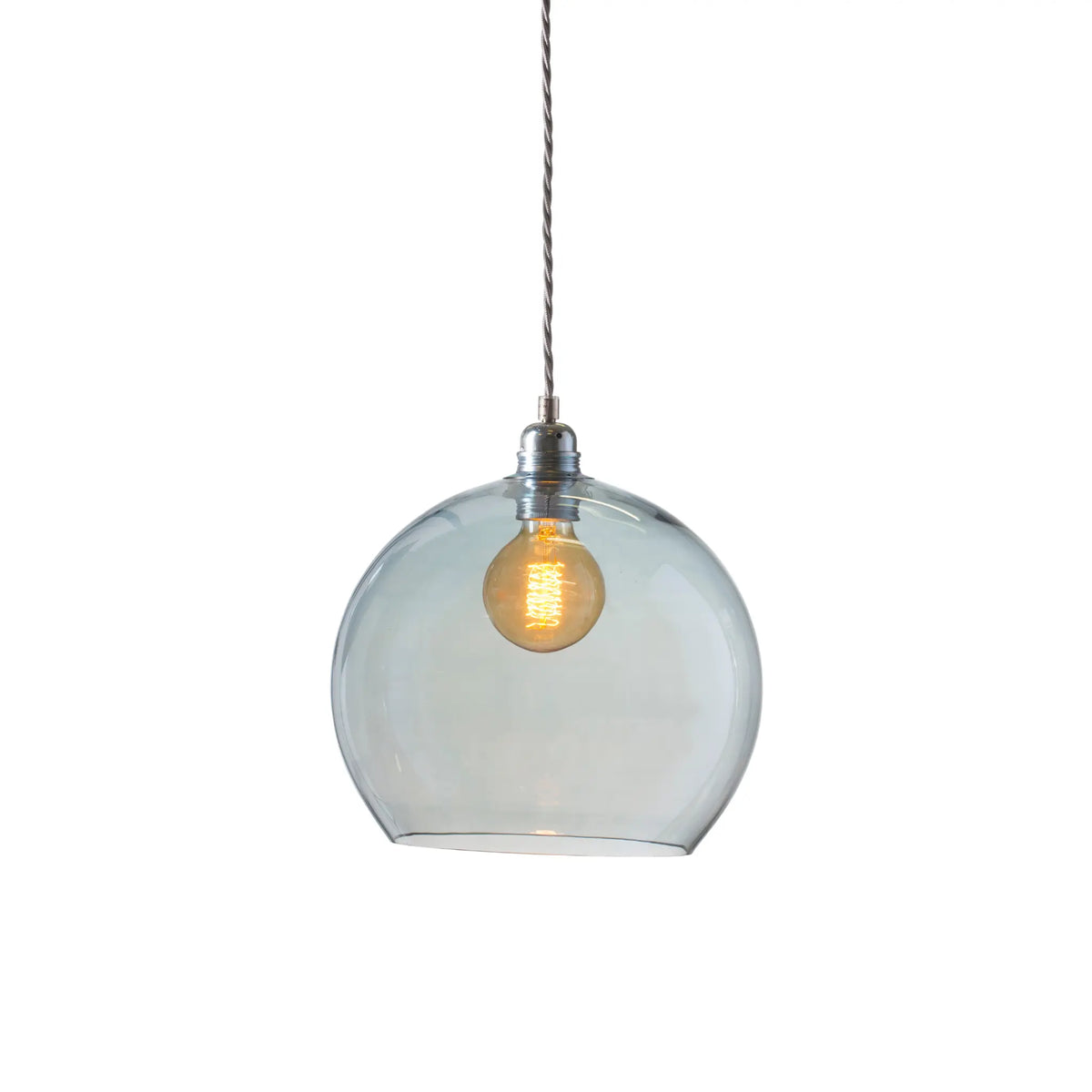 EBB & FLOW Rowan Taklampa L, Topaz blue