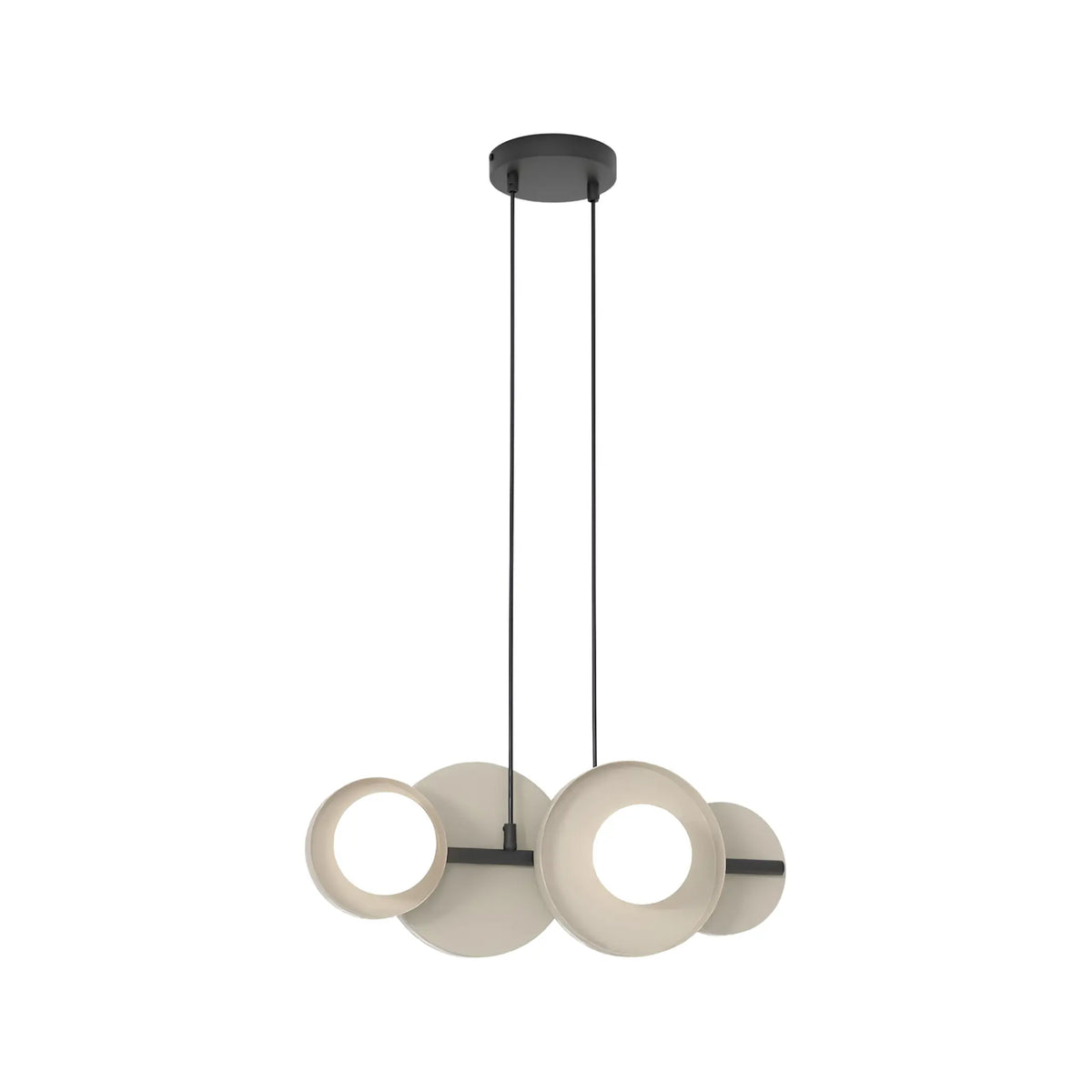 Emibig Model Pendellampa 4-ljus 53x23 cm, Beige