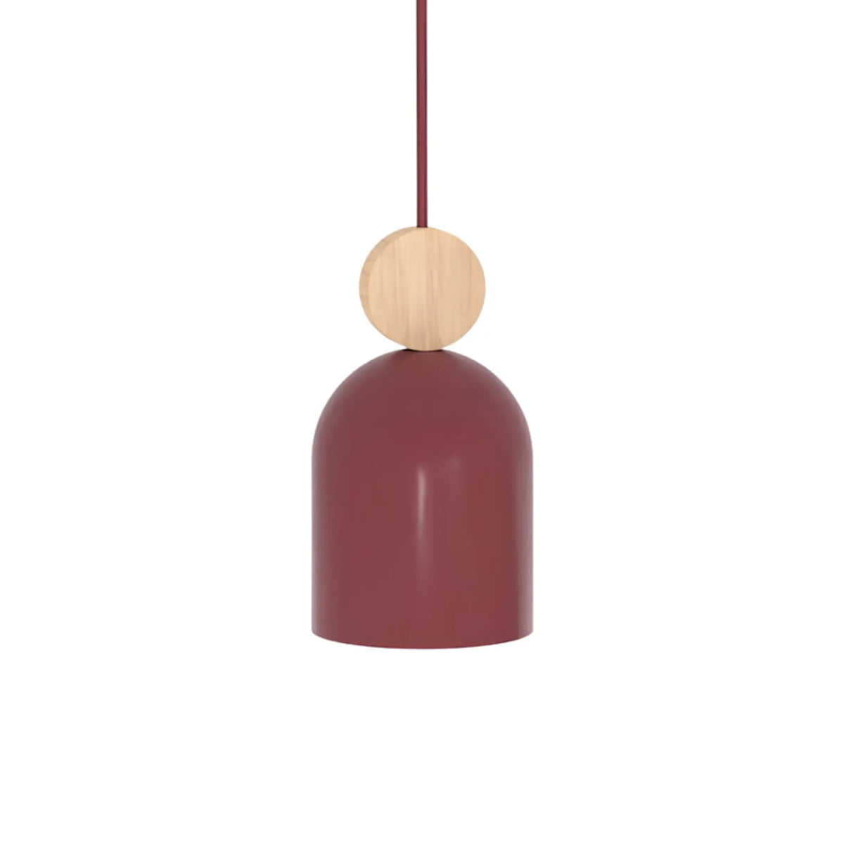 Emibig Mesi Pendellampa Ø11 cm, Vinröd