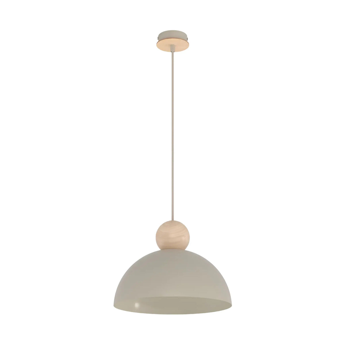 Emibig Kaki Pendellampa Ø30 cm, Beige