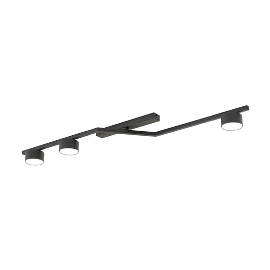 Emibig Skan Taklampa 3-ljus 100x32 cm, Svart