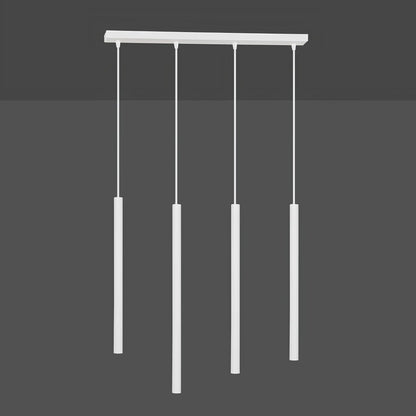 Emibig Selter Pendellampa 4-ljus 60x6 cm, Vit