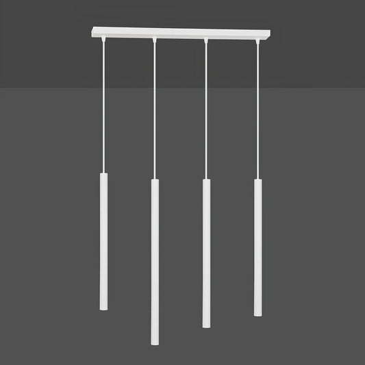 Emibig Selter Pendellampa 4-ljus 60x6 cm, Vit