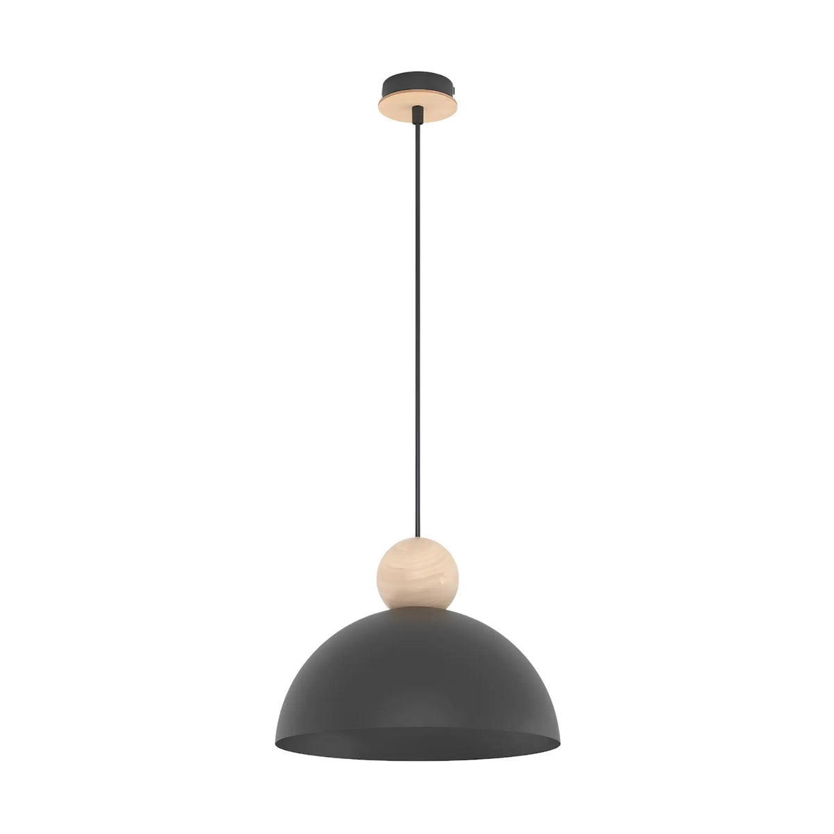 Emibig Kaki Pendellampa Ø30 cm, Svart