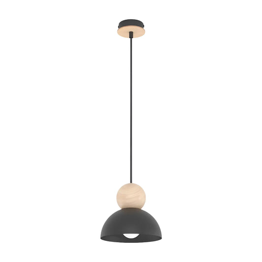 Emibig Kaki Pendellampa Ø18 cm, Svart