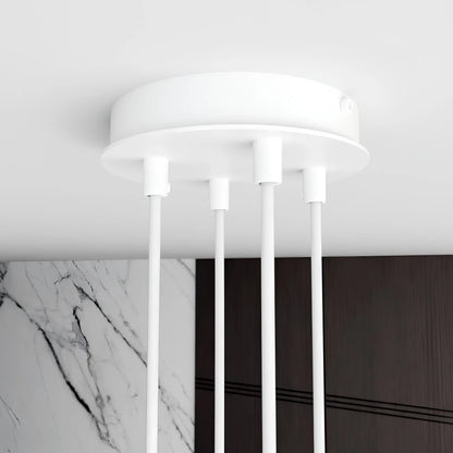 Emibig Modus Pendellampa 5-ljus Ø70 cm, Vit