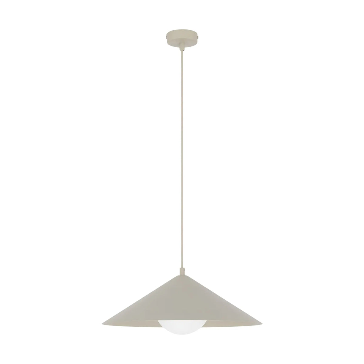 Emibig Mono Pendellampa Ø40 cm, Beige