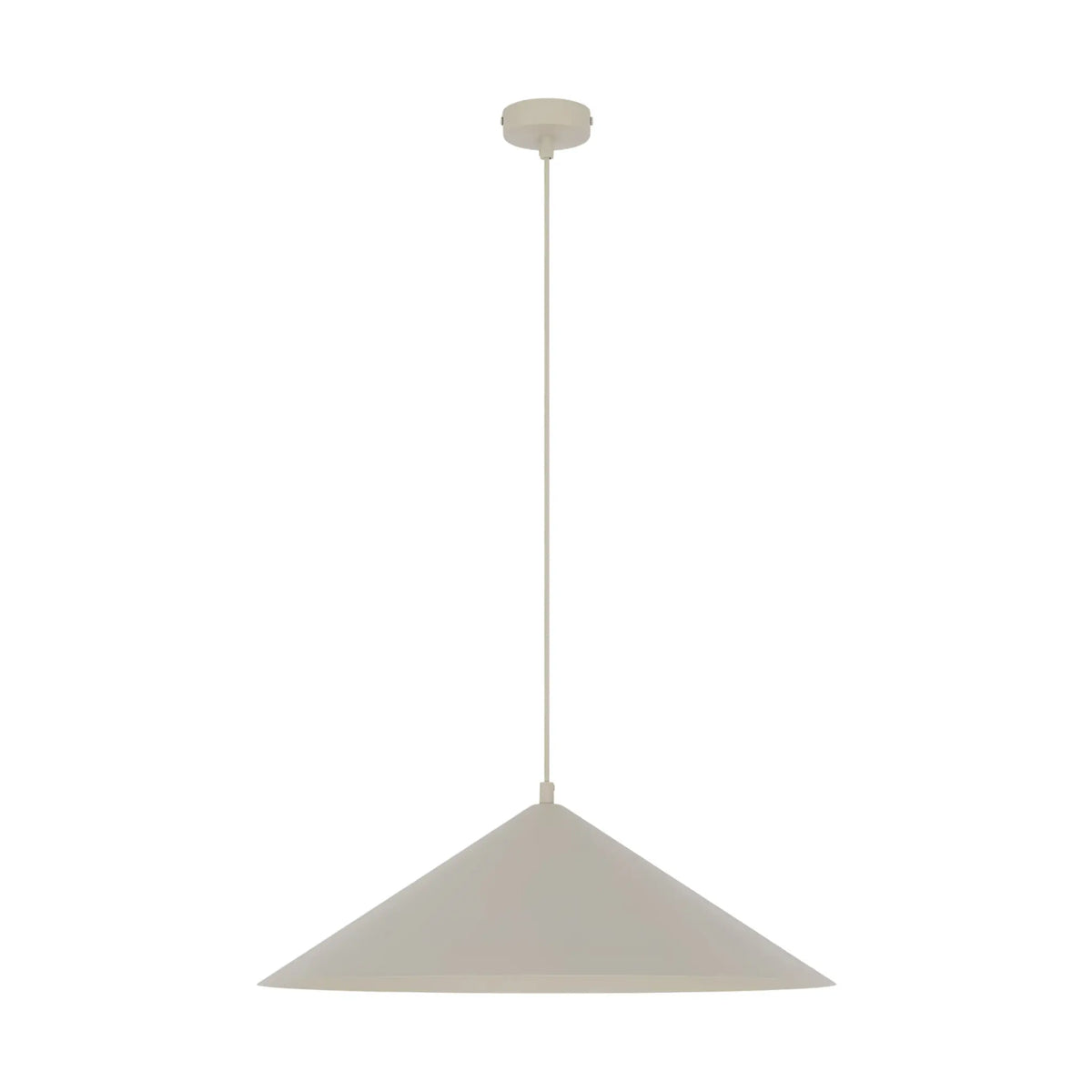 Emibig Mono Pendellampa Ø50 cm, Beige