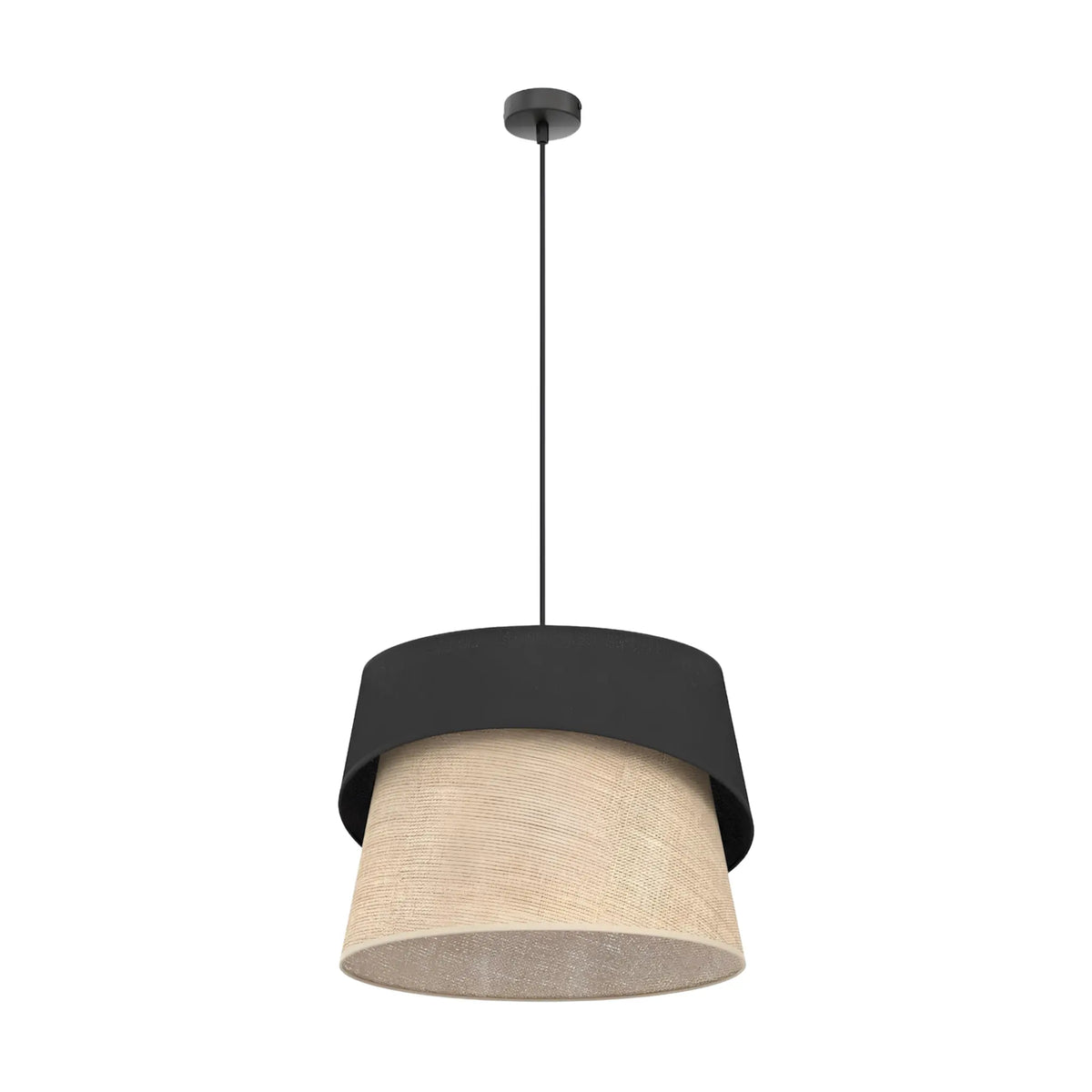Emibig Canva Pendellampa Ø38 cm, Svart