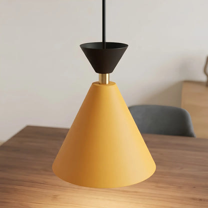 Emibig Klever Pendellampa 3-ljus Ø40 cm, Orange/Svart