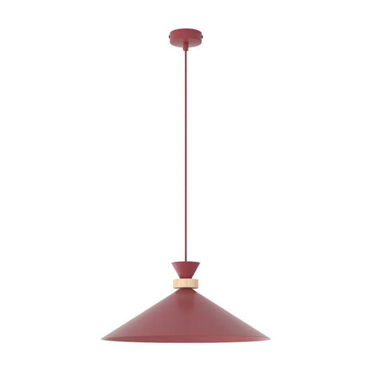 Emibig Olivo Pendellampa Ø40 cm, Vinröd
