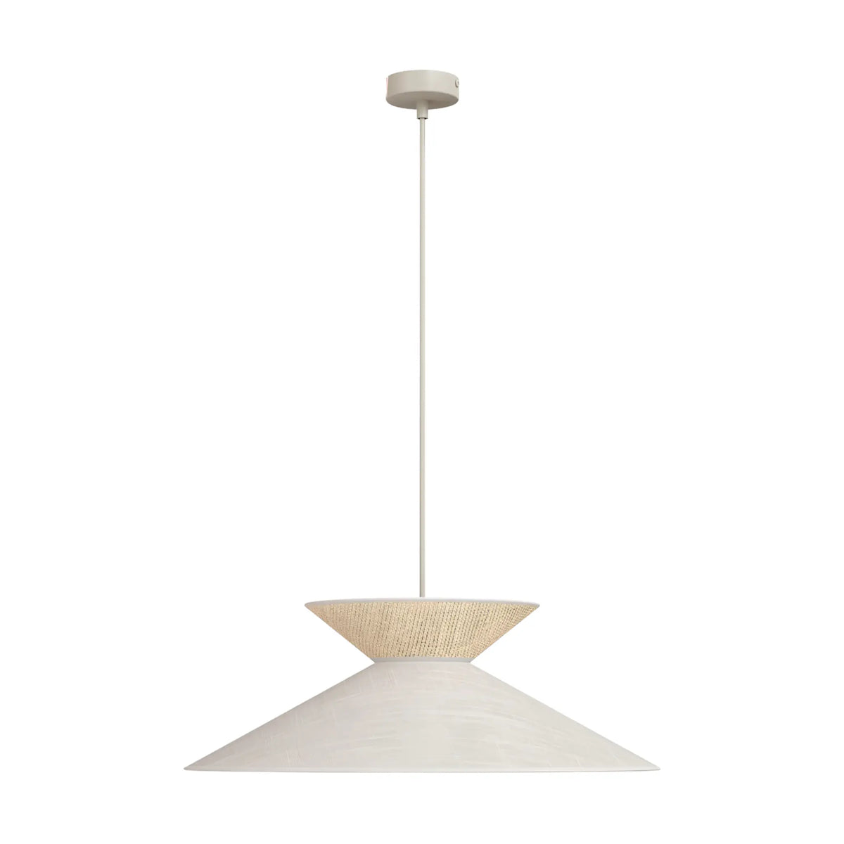 Emibig Softa Pendellampa Ø50 cm, Beige