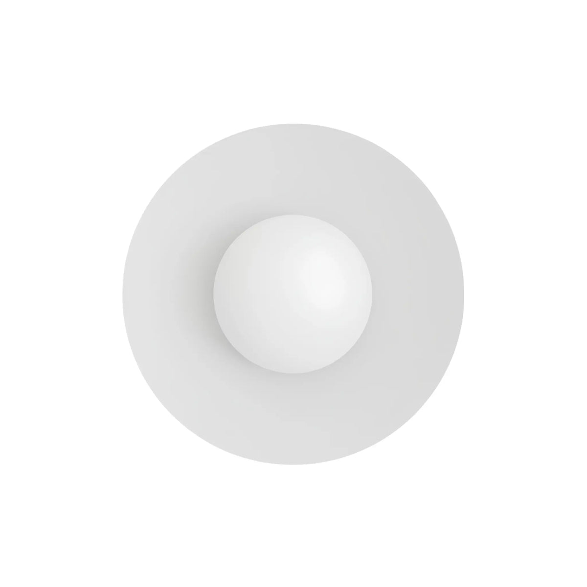 Emibig Mono Vägglampa 30x17 cm, Vit