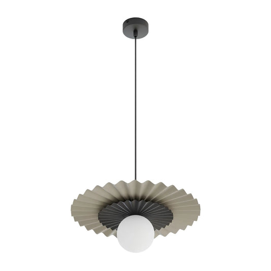 Emibig Umbra Pendellampa Ø35 cm, Svart/Beige