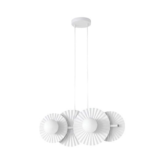 Emibig Umbra Pendellampa 4-ljus 59x20 cm, Vit