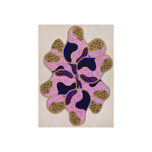 Finarte Pome Matta 200x300 cm, Beige