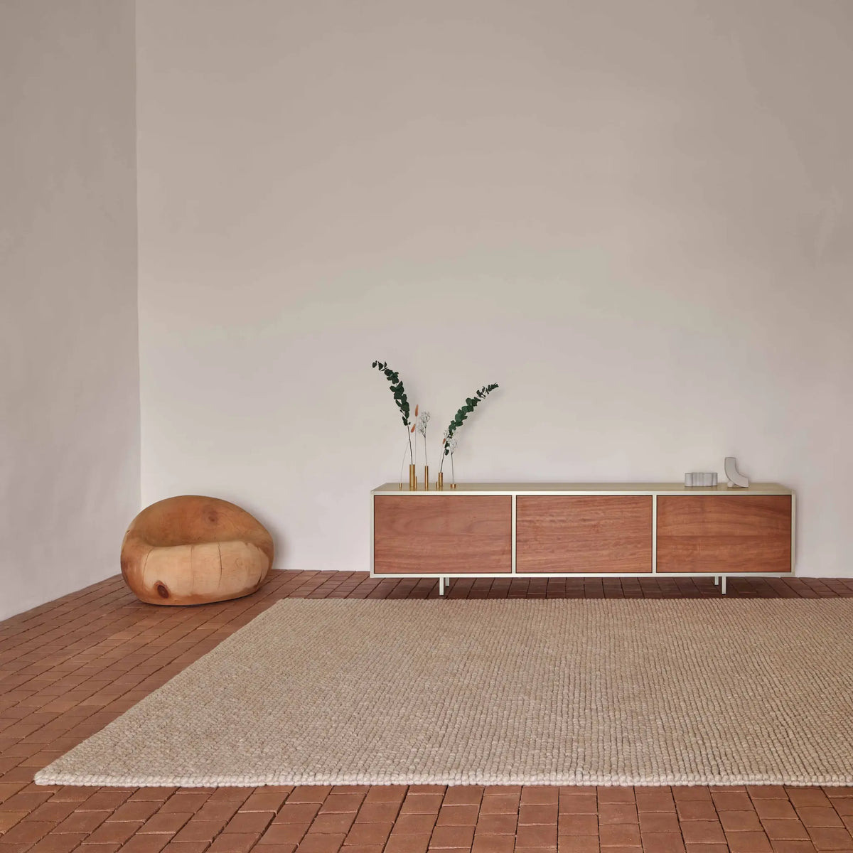 GAN Hoot Matta 200x300 cm, Beige
