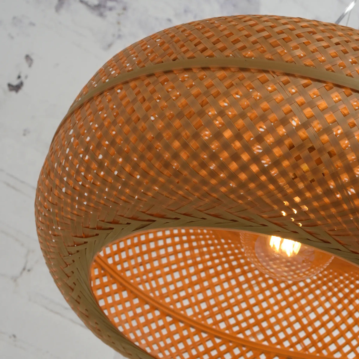 Good&Mojo Palawan Taklampa 60x25 cm, Brun