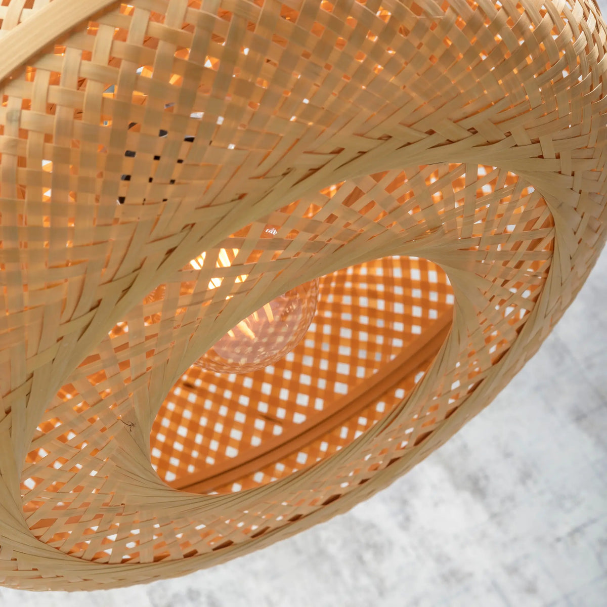Good&Mojo Palawan Taklampa 40x17 cm, Brun
