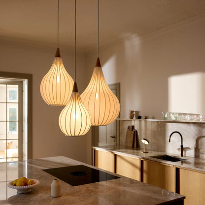 Halo Design Drops Textile Taklampa Ø30 cm White
