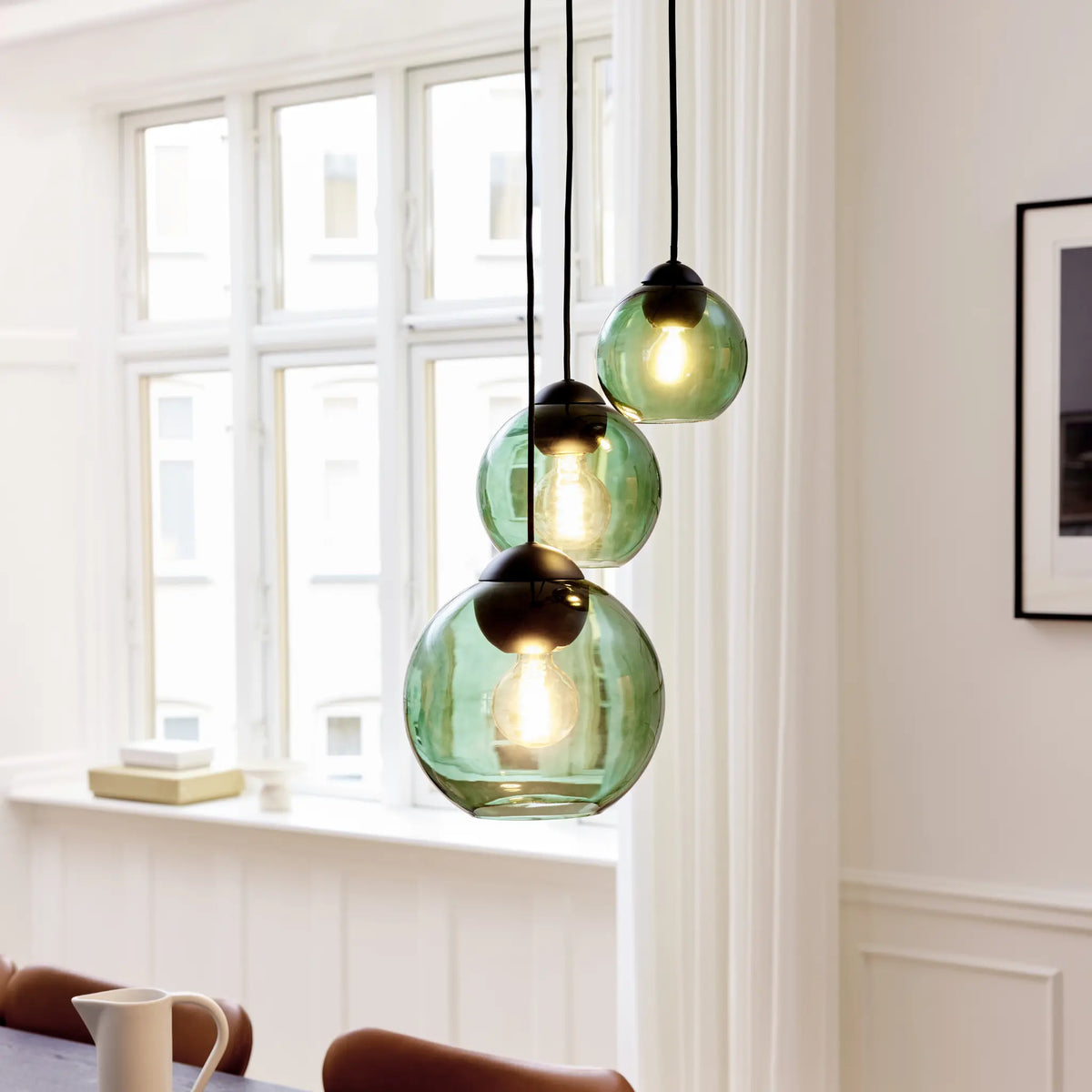 Halo Design Bubbles Taklampa Ø18 cm, Grön