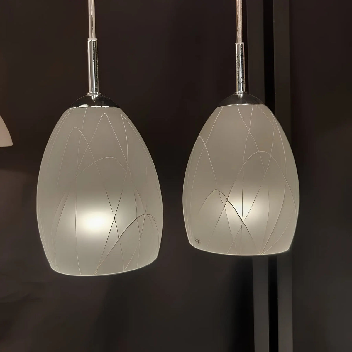 Halo Design Winner Taklampset Ø12 cm, Mönstrad/Chrom