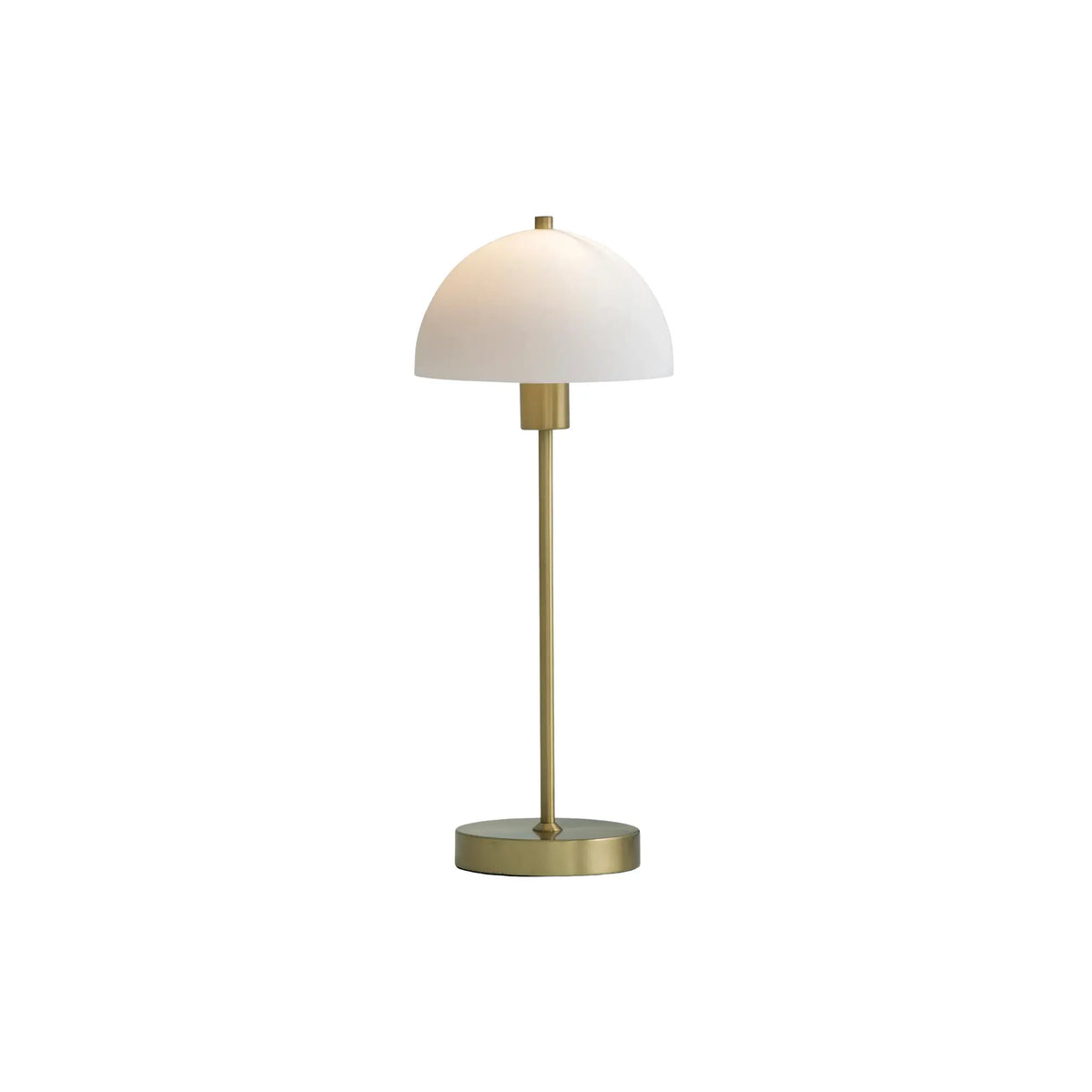 Herstal Vienda Bordslampa, Mässing/Opal glas