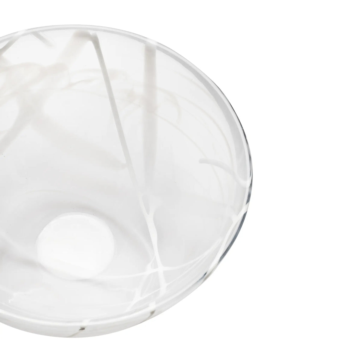 Kosta Boda Contrast Skål 2-Pack 23 cm, Vit