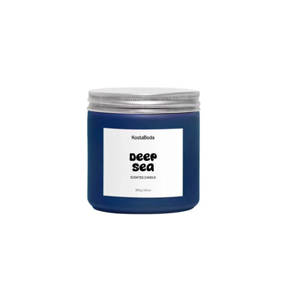 Kosta Boda Mind Doftljus 330g Deep sea