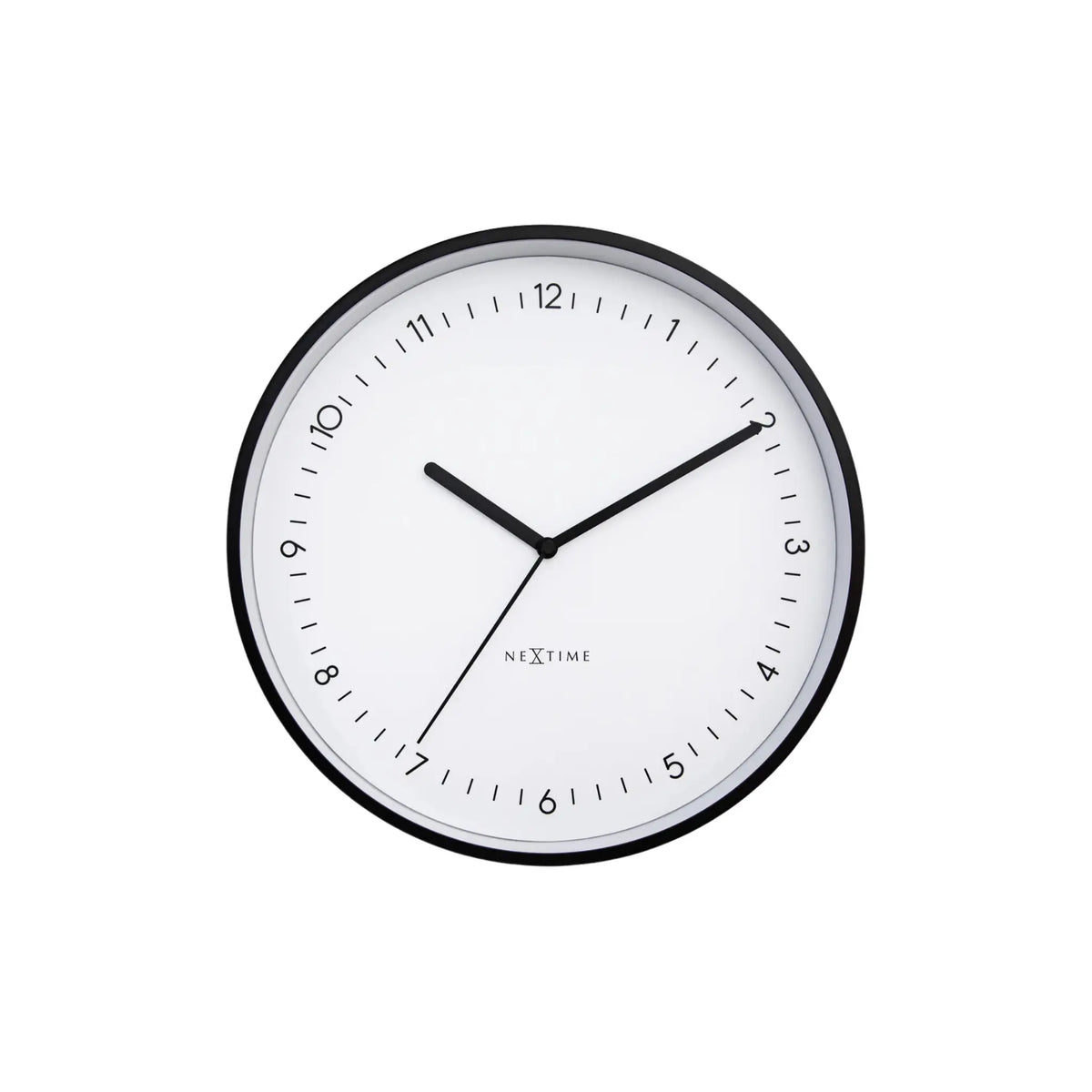 NeXtime Berlin Väggklocka Ø30 cm, Vit