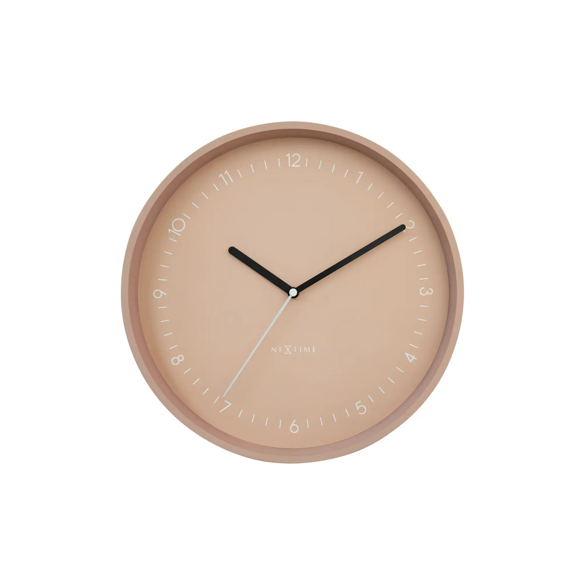 NeXtime Berlin Väggklocka Ø30 cm, Rosa